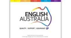 Desktop Screenshot of englishaustralia.com.au